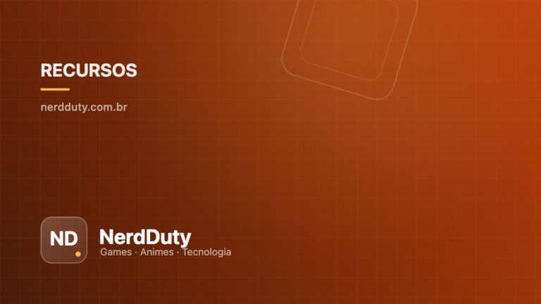 Capa ilustrativa do artigo “Acessórios de setup: em que vale investir primeiro” — seção Recursos do NerdDuty