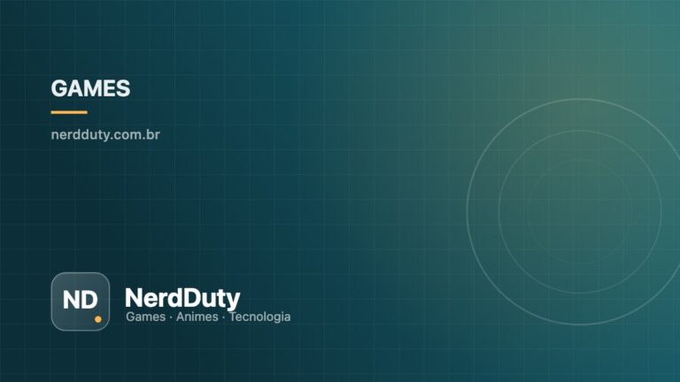 Capa ilustrativa do artigo “Console ou PC: como escolher sem se arrepender” — seção Games do NerdDuty