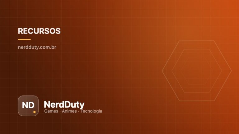 Capa ilustrativa do artigo “Livros para quem gosta de games e cultura nerd: como escolher” — seção Recursos do NerdDuty