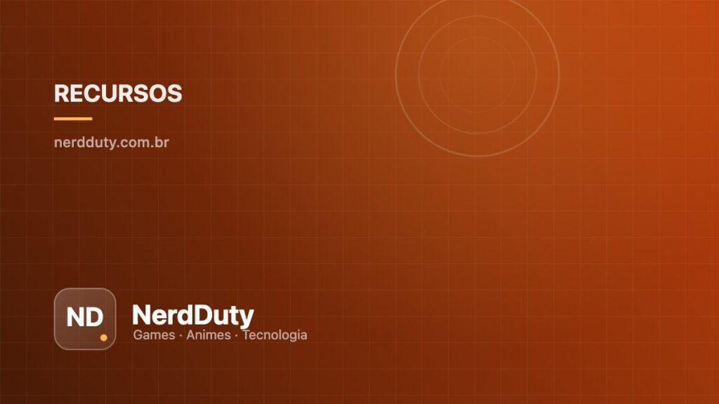 Capa ilustrativa do artigo “Teclado mecânico: switches explicados sem marketing” — seção Recursos do NerdDuty