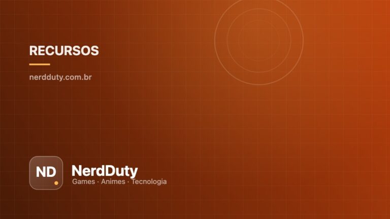 Capa ilustrativa do artigo “Teclado mecânico: switches explicados sem marketing” — seção Recursos do NerdDuty